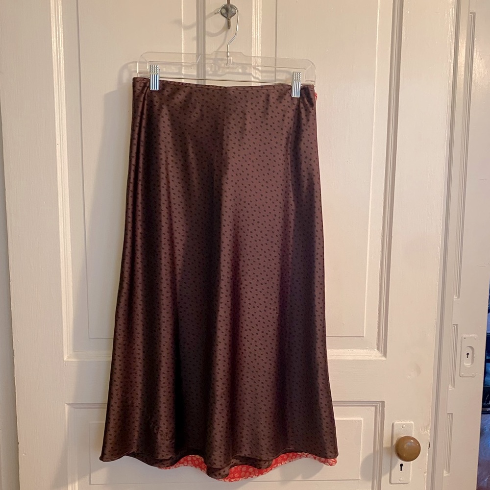 Abercrombie & Fitch high rise midi skirt